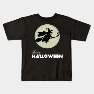 flying witch Kids T-Shirt